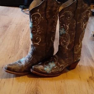 Western style boots
